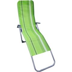 Besk Guļamkrēsls 190x57x94cm zaļā krāsā