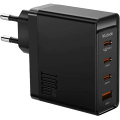 Wall charger McDodo GAN 3xUSB-C + USB, 100W (black)