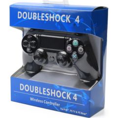 Goodbuy Doubleshock bluetooth džojistiks PS4 (PRO | SLIM) | iOS | Android | PC | Smart TV melns
