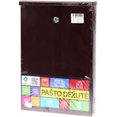 Pastkastīte 355x240x50mm brūna Dārza šķūņi  un uzglabāšana