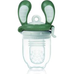 Kidsme Food Feeder bērna ēdināšanas ierīce cietiem produktiem (vidējs), Grey, no 4 mēn. - 160350GR Māneklīši / Knupīši