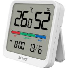 Digitālais termometrs Savio Temperature and Humidity Sensor Meteoroloģiskās stacijas