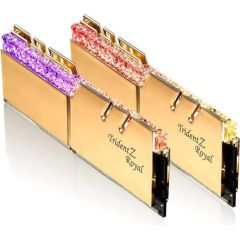 G.Skill DDR4 32GB 4400- CL - 19 TZ Royal Gold Dual Kit - F4-4400C19D-32GTRG