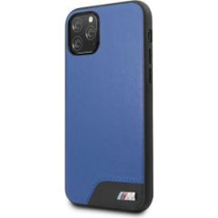 BMW Apple  iPhone 11 Pro Hardcase Smooth PU Leather Blue