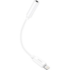 Audio cable 3.5mm jack to iPhone Foneng BM20 (white)