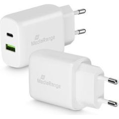 POWER ADAPTER USB/USB-C 25W/FAST MRMA112 MEDIARANGE