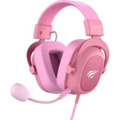 Gaming headphones Havit H2002D (pink)