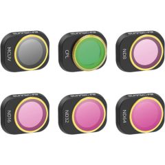 6 Lens Filters MCUV, CPL, ND8/16/32/64 Sunnylife for DJI MINI 4 PRO Piederumi droniem