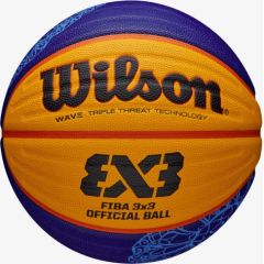 Basketball ball 3x3 competition WILSON FIBA GAME BALL PARIS 2024 synth. leather size 6