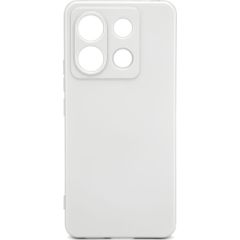 iLike Xiaomi  Poco X6 Nano silicone case Silver Neoriģinālie Maciņi