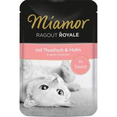 Miamor Royal ragout in sauce Tuna and chicken