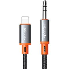 Cable Mcdodo CA-0890 Lightning to 3.5mm AUX mini jack, 1.8m (black) Dažādi vadi