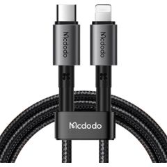 Cable USB-C to lightning Mcdodo CA-2851, 36W, 2m (black)
