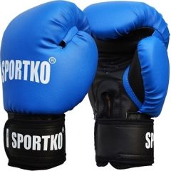 Boxing Gloves SportKO PD-1, Vinyl, 12oz, Blue