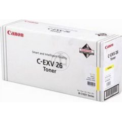 Canon C-EXV 26 (1657B006 / 1657B011), dzeltens kārtridžs lāzerprinteriem, 6000 lpp.