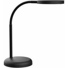 Galda lampa MAULjoy LED, melna, apaļa