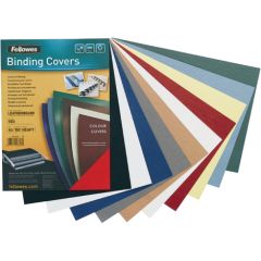 Apvāki iesiešanai FELLOWES Delta, A4, 250 g/m2, 100 gab./iepak., tumši zili Laminēšanas plēves