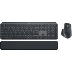 Logitech MX Keys Combo for Business Gen 2 - Keyboard, Palm Rest and Mouse set, Graphite
