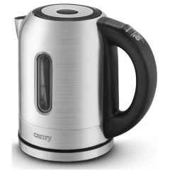 Camry Electric Water Kettle CR 1253 With temperature regulation, Stainless steel, Stainless steel, 1850-2200 W, 360° rotational base, 1,7 L