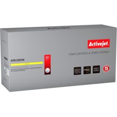 Activejet ATB-326YN Toner (replacement for Brother TN-326Y; Supreme; 3500 pages; yellow) Lāzerprinteru izejmateriāli
