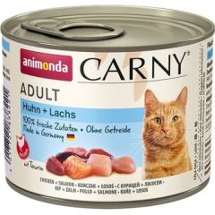 ANIMONDA Cat Carny Adult Chicken with salmon - wet cat food - 200 g Kaķu konservi