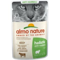 ALMO NATURE Hairball - wet food for adult cats - beef - 70g