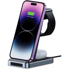Tech-Protect wireless charger A26 3in1 QI15W, black