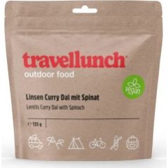 Travellunch Tūristu pārtika LENTILS CURRY DAL with SPINACH, Vegan