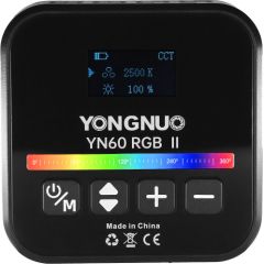 Yongnuo видеосвет YN60 RGB II, черный