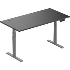 Adjustable Height Table Up Up Thor Gray, Table top L Black