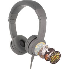 Buddy Toys Wired headphones for kids Buddyphones Explore Plus (Grey)