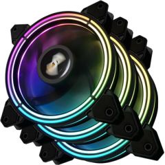 Computer Fan set ARGB Darkflash CF11 Pro 3in1 120x120 (black)