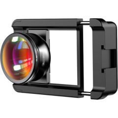 Mobile lens APEXEL APL-HB100CPL100mm macro with CPL (black)