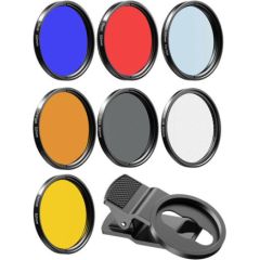 Mobile filter lens kit APEXEL APL-52UV-7F 52mm 7in1