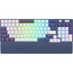 Mechanical keyboard Royal Kludge RK96 RGB, brown switch (blue)