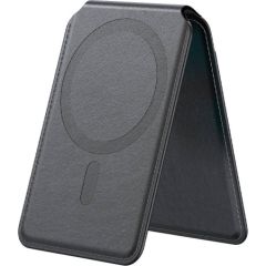 Magnetic wallet Lisen, for iPhone (black)