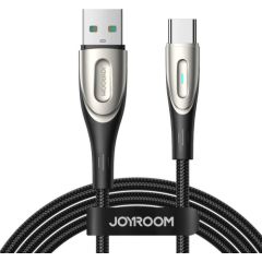 Fast Charging cable Joyroom USB-A to Type-C Star-Light Series 3A 1.2m (black)
