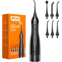 Water flosser with nozzles set Bitvae BV 5020E (Black) Elektriskās zobu birstes