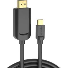 Cable USB-C to HDMI 1.4 Vention CGUBG 4K 30Hz 1,5m (black)
