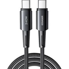 USB-C to USB-C Cable 240W Essager 1m (gray)