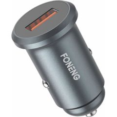 Car charger Foneng C15, USB, 4A (grey)