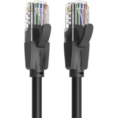 UTP Cat6 Network Cable Vention IBEBG RJ45 Ethernet 1000Mbps1.5m Black