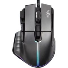 Foxxray WarEnd Gaming Mouse Wired, Black