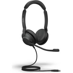 Jabra Evolve2 30 SE, headset (black, stereo, USB-C, UC)