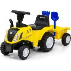 Milly Mallly New Holland T7 Traktors ar  piekabi dzeltens