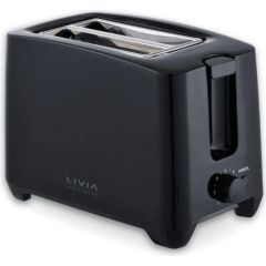 Toaster Livia LTS201, black