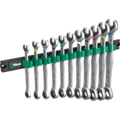 Wera 9630 magnetic strip 6000 Joker 1, 11 pieces, wrench (combination ratchet wrench with holding function)