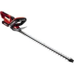 Einhell cordless hedge trimmer GE-CH1855 / 1 Li - 18 Volt - red / black - without battery and charger Jaunumi -Dārzam