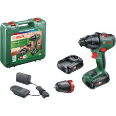 Bosch cordless impact drill AdvancedImpact 18 (green/black, 2x Li-ion battery 1.5Ah, case, POWER FOR ALL ALLIANCE) Jaunumi -Dārzam