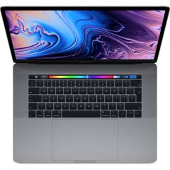 Apple MacBook Pro 2017 Retina 15" 4xUSB-C - Core i7 2.8GHz / 16GB / 256GB SSD - SPACE GRAY (Atjaunināts, stāvoklis labi)